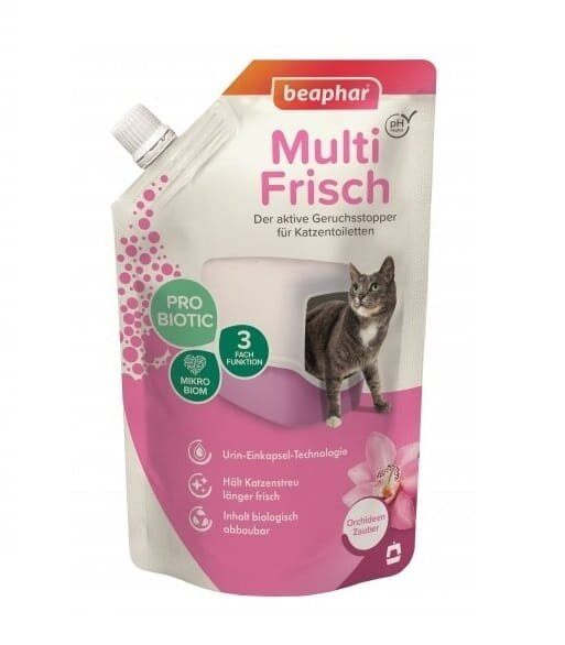Ліквідатор запаху Beaphar Odour Killer for Cats для котячих туалетів з ароматом орхідеї, 400 г