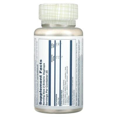 Пробіотик Solaray Multidophilus 12 Strain Probiotic 20 Billion CFU, 50 капсул