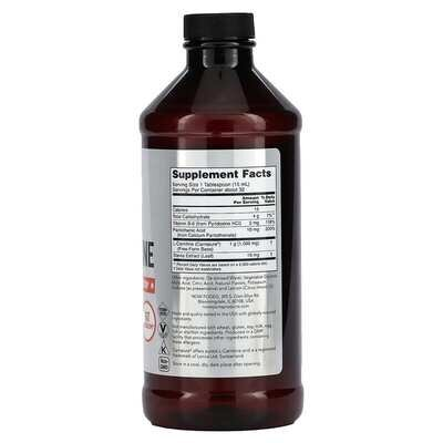L-карнітин NOW Sports L-Carnitine рідкий цитрус, 473 мл