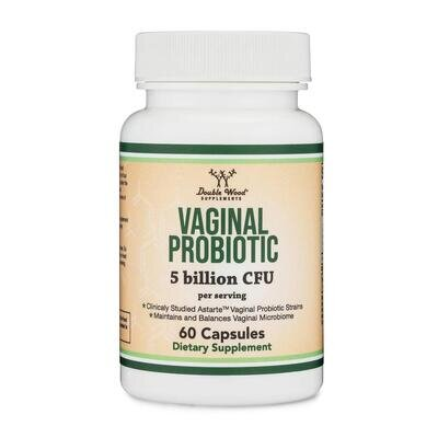 Пробіотик Double Wood Vaginal Probiotic (5 Billion CFU), 60 капсул