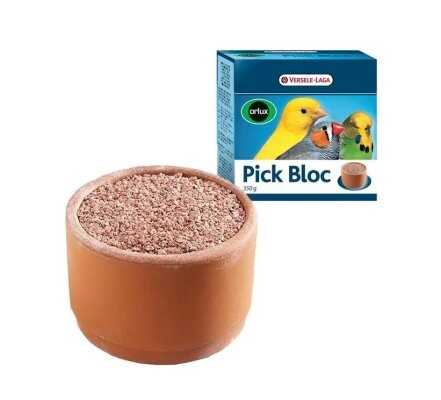 Мінеральний блок Versele-Laga Orlux Pick Bloc для декоративних птахів, 350 г