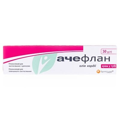 Ачефлан крем по 30 г у тубах