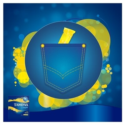 Тампони Tampax Compak Super з аплікатором, 3 краплі, 8 штук