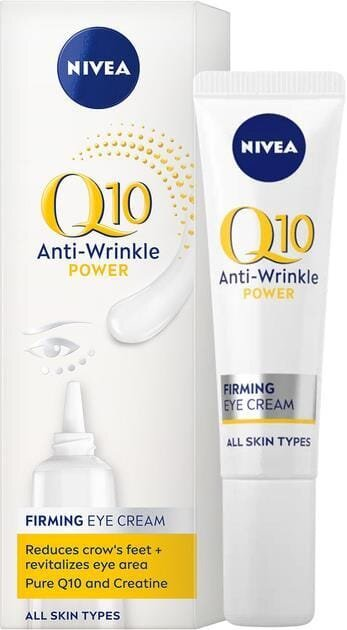Крем для шкіри навколо очей Nivea Q10 Power зміцнюючий (81288), 15 мл