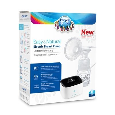 Молоковідсмоктувач Canpol babies Easy&Natural електричний, 12/207