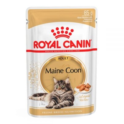 Корм вологий для кішок Royal Canin Maine Coon Adult породи мейн-кун від 15 місяців, 85 г