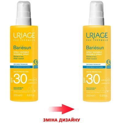 Спрей сонцезахисний Uriage Bariesun для обличчя і тіла, SPF 30, 200 мл