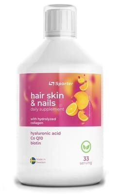 Комплексна добавка Sporter Mega Hair Skin & Nails, 500 мл
