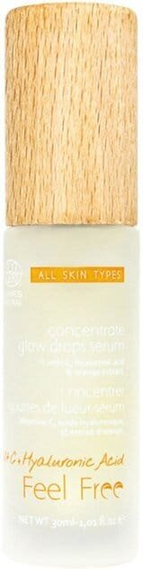 Сироватка для обличчя Feel free Vit C + Hyaluronic Acid з вітаміном С, 30 мл