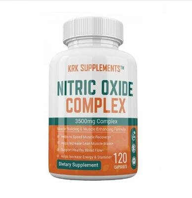 Амінокислотний комплекс KRK Supplements Nitric Oxide Complex 3500 мг, 120 капсул