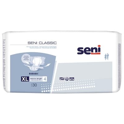 Підгузки для дорослих Seni Classic extra large, розмір 4, 30 штук