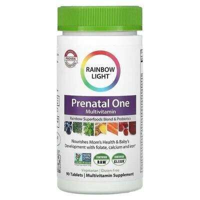 Вітаміни для вагітних Rainbow Light Prenatal One, 90 таблеток