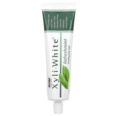 Зубна гель-паста Now Solutions Xyli White освіжаюча м'ята, 28 г