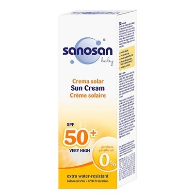 Крем сонцезахисний Sanosan Baby дитячий SPF 50+, 75 мл
