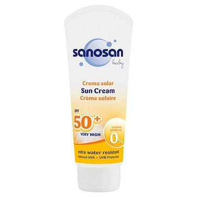 Крем сонцезахисний Sanosan Baby дитячий SPF 50+, 75 мл