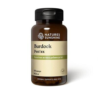 Реп'ях Nature's Sunshine (NSP) Burdock, 100 капсул