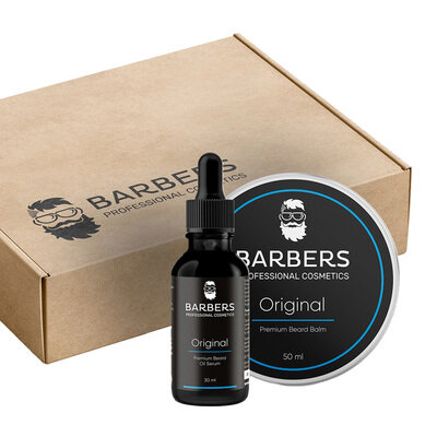 Набір Barbers Original для догляду за бородою, 80 мл
