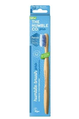 Зубна щітка Humble PRO Натуральна бамбукова спіральна, блакитна, 1 шт