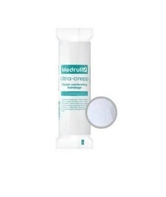 Бинт еластичний Medrull Ultra-crepp високої розтяжності 4 м х 15 см