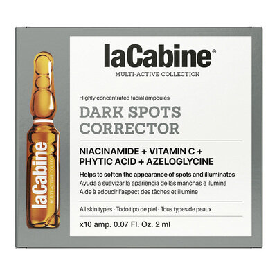 Висококонцентровані ампули для обличчя La Cabine Dark Sports Corrector проти пігментних плям, 10 шт х 2 мл