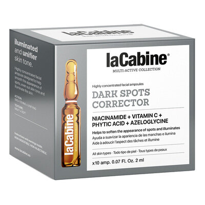 Висококонцентровані ампули для обличчя La Cabine Dark Sports Corrector проти пігментних плям, 10 шт х 2 мл