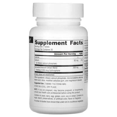 Екстракт броколі Source Naturals Broccoli Sprouts Extract, 60 таблеток