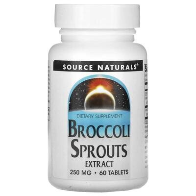 Екстракт броколі Source Naturals Broccoli Sprouts Extract, 60 таблеток