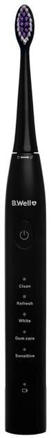 Електрична зубна щітка B.Well PRO-850 звукова, чорна