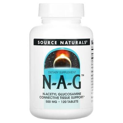 N-ацетилглюкозамін Source Naturals NAG 500 мг, 120 таблеток