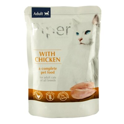 Консерва для котів Dolina Noteci Piper cat Adult Chicken з куркою, 100 г