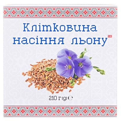 Клітковина насіння льону Фармаком, 210 г