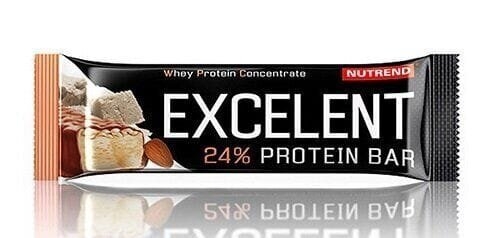 Батончик протеїновий Nutrend Excelent Protein bar Марципан - мигдаль, 85 гБатончик протеїновий Nutrend Excelent Protein bar Марципан - мигдаль, 85 г
