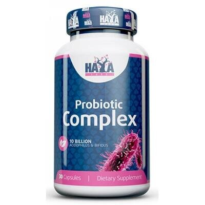 Комплекс пробіотиків Haya Labs 10 Billion Acidophilus & Bifidus Probiotic Complex, 30 капсул