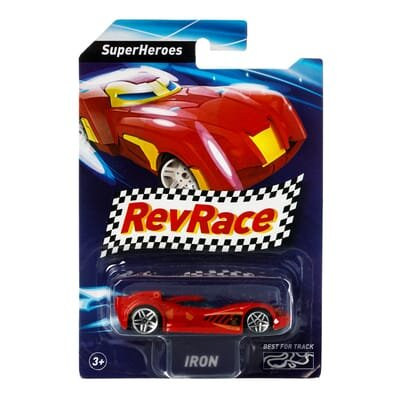 Іграшка RevRace автомобіль супергерої Айрон