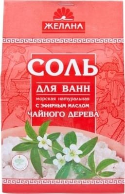 Сіль для ванн Желана Чайне дерево, 500 г