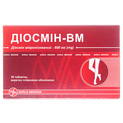 Діосмін-ВМ таблетки №30