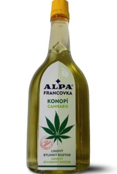 Алпа Францівка Alpa Francovka з екстрактом конопель, 160 мл