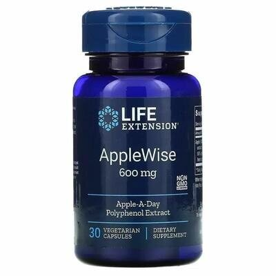 Поліфеноли яблучні Life Extension AppleWise 600 мг, 30 капсул