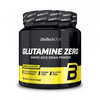 Амінокислота Biotech Glutamine Zero lemon, 300 г