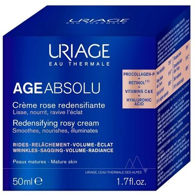 Крем для обличчя Uriage Age Absolu для відновлення щільності шкіри, 50 мл