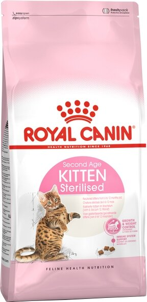 Корм сухий для стерилізованих кошенят Royal Canin Kitten Sterilised до 12 місяців, 400 г