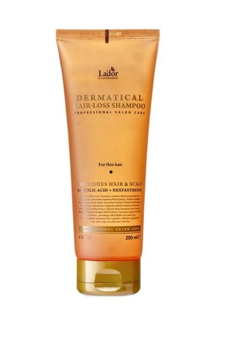Шампунь Lador Dermatical Hair-Loss Shampoo проти випадіння для тонкого волосся, 200 мл
