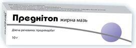 Преднітоп мазь жирна 0.25 % по 10 г у тубах