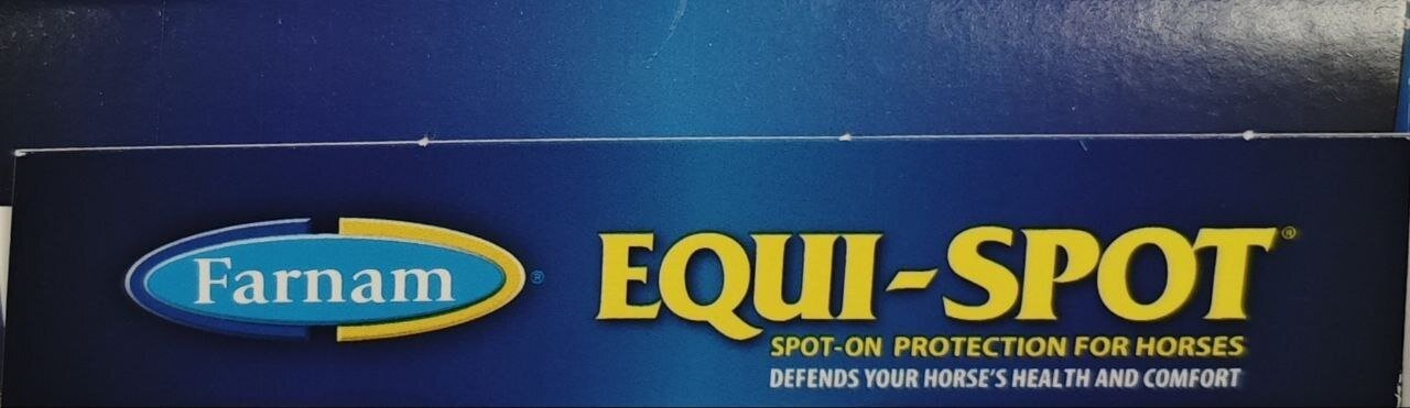 Краплі-репелент Farnam Equi-Spot від усіх видів комах та кліщів для коней, 6 тюбиків по 10 мл