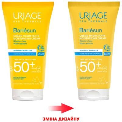 Крем сонцезахисний Uriage Bariesun для обличчя, SPF50+, 50 мл