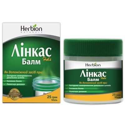 Лінкас Нова Балм мазь по 25 г у флак.
