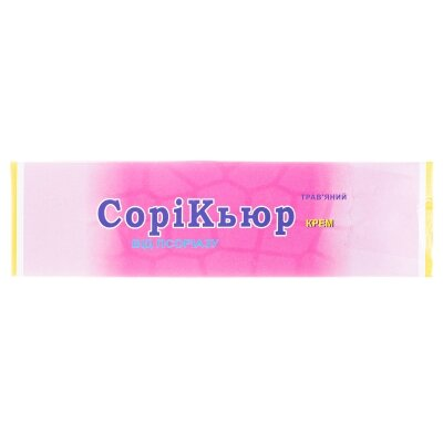 Сорікьюр крем при псоріазі по 25 г у тубах
