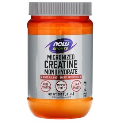 Креатин моногідрат NOW Micronized Creatine Monohydrate, 500 г