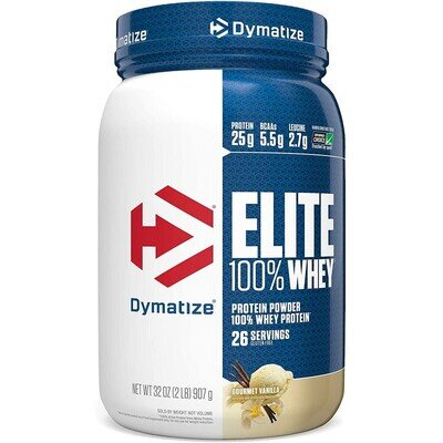 Протеїн Dymatize Elite 100% Whey Gourmet Vanilla, 908 г