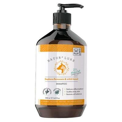 Шампунь M-Pets Natur'Luxe Sophora and Witch Hazel для чутливої шкіри собак з софорою жовтою та гамамелісом, 500 мл